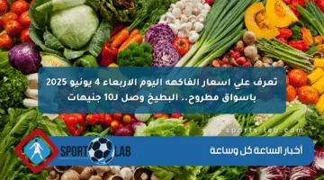 تعرف على أسعار الفاكهة اليوم الأربعاء 4 يونيو 2025 بأسواق مطروح.. البطيخ وصل لـ10 جنيهات